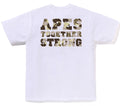 A BATHING APE COLOR CAMO COLLEGE ATS TEE
