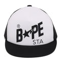 A BATHING APE BAPE KIDS BAPE STA MESH CAP