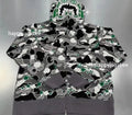 A BATHING APE BAPE x HIDDEN STA CAMO TIGER FULL ZIP HOODIE