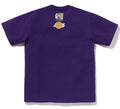 A BATHING APE BAPE x M&N NBA LOS ANGELES LAKERS TEE