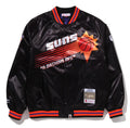 A BATHING APE BAPE x M&N NBA PHOENIX SUNS SATIN JACKET