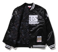 A BATHING APE BAPE x M&N NBA NEW JERSEY NETS SATIN JACKET