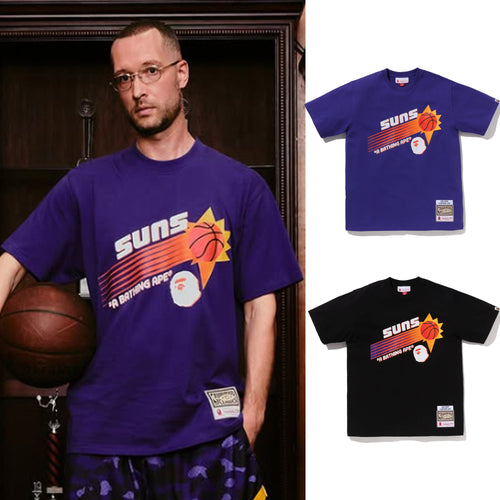 A BATHING APE BAPE x M&N NBA PHOENIX SUNS TEE