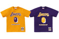 A BATHING APE BAPE x M&N NBA LOS ANGELES LAKERS TEE