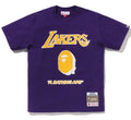 A BATHING APE BAPE x M&N NBA LOS ANGELES LAKERS TEE