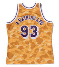 A BATHING APE BAPE x M&N NBA LOS ANGELS LAKERS SWINGMAN JERSEY