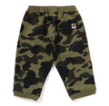 A BATHING APE BAPE KIDS 1ST CAMO COLLEGE BABY PANTS