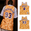 A BATHING APE BAPE x M&N NBA LOS ANGELS LAKERS SWINGMAN JERSEY