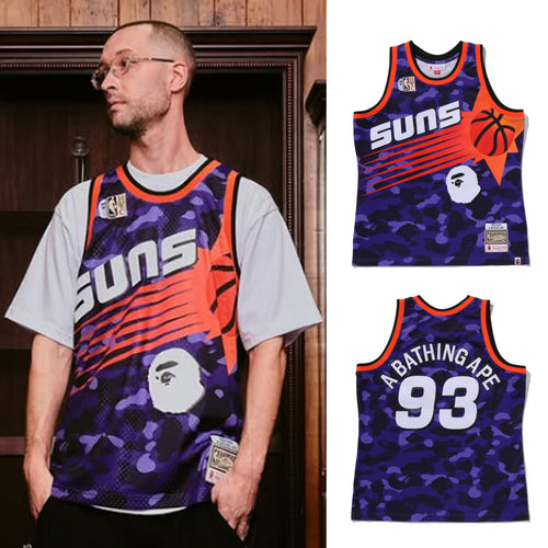 A BATHING APE BAPE x M&N NBA PHOENIX SUNS SWINGMAN JERSEY