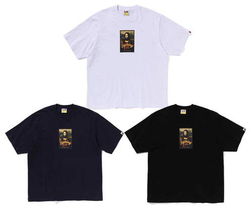 A BATHING APE ART PRINT RELAXED FIT TEE