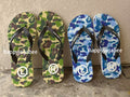 A BATHING APE ABC CAMO BEACH SANDALS
