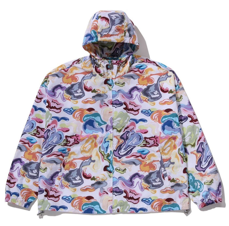 A BATHING APE ART CAMO HOODIE KACKET