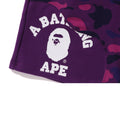 A BATHING APE COLOR CAMO CUTTING SWEAT SHORTS