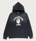 A BATHING APE VINTAGE EFFECT COLLEGE PULLOVER HOODIE