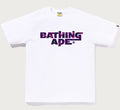 A BATHING APE COLOR CAMO BATHING APE LOGO TEE