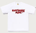 A BATHING APE COLOR CAMO BATHING APE LOGO TEE