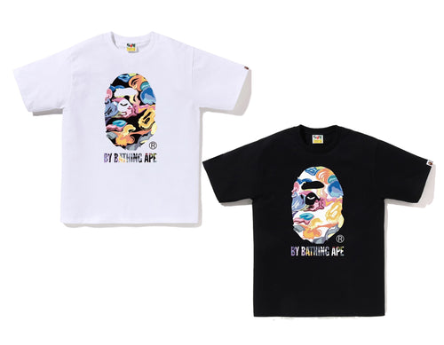 A BATHING APE ART CAMO BY BATHING APE TEE