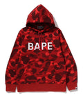 A BATHING APE COLOR CAMO BAPE PULLOVER HOODIE - happyjagabee store