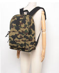 A BATHING APE 1ST CAMO APE HEAD PATCH DAYPACK TRAVEL