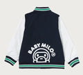 A BATHING APE BAPE KIDS BABY MILO VARSITY JACKET