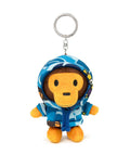 A BATHING APE BABY MILO STORE BABY PLUSH DOLL MILO ALL FRIENDS CAMO HOODIE KEYCHAIN - happyjagabee store