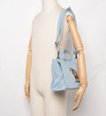 A BATHING APE BABY MILO STORE BABY MILO DENIM SMALL TOTE BAG