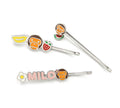 A BATHING APE BABY MILO STORE BABY MILO HAIR PIN SET