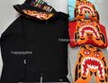 A BATHING APE TIGER FULL ZIP HOODIE