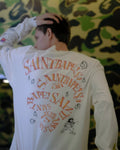 A BATHING APE BAPE x SAINT MXXXXXX L/S TEE