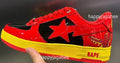 A BATHING APE BAPE STA BAPE x F4 MARVEL THE FANTASTIC 4 THE HUMAN TORCH