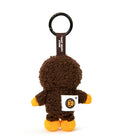 A BATHING APE BABY MILO STORE BABY MILO FUR PLUSH DOLL KEYCHAIN 10CM