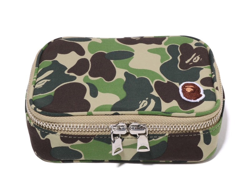 A BATHING APE ABC CAMO AMENITY POUCH