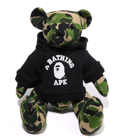 A BATHING APE ABC CAMO BEAR PLUSH DOLL 35cm