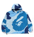 A BATHING APE ABC CAMO NYLON HOODED JACKET