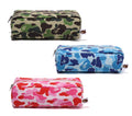 A BATHING APE ABC CAMO FLIGHT POUCH