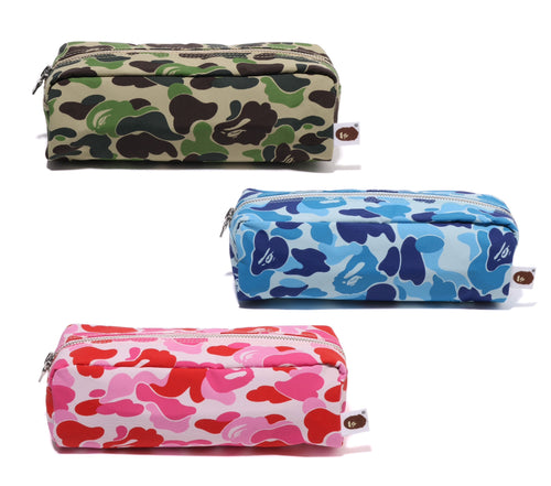 A BATHING APE ABC CAMO FLIGHT POUCH