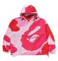 A BATHING APE ABC CAMO NYLON HOODED JACKET