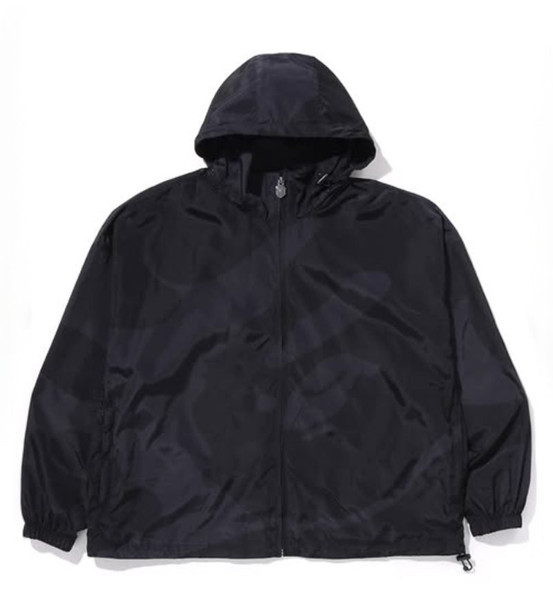 A BATHING APE ABC CAMO NYLON HOODED JACKET