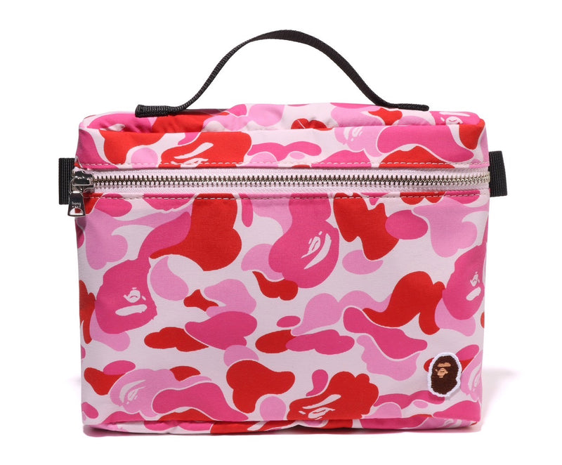 A BATHING APE ABC CAMO MUSIC POUCH
