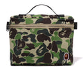 A BATHING APE ABC CAMO MUSIC POUCH