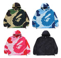 A BATHING APE ABC CAMO NYLON HOODED JACKET