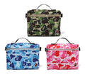 A BATHING APE ABC CAMO MUSIC POUCH