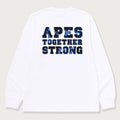 A BATHING APE COLOR CAMO COLLEGE ATS L/S TEE