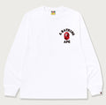 A BATHING APE COLOR CAMO COLLEGE ATS L/S TEE