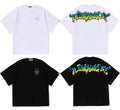 A BATHING APE GRADIENT T-BLOCK OVERSIZED TEE