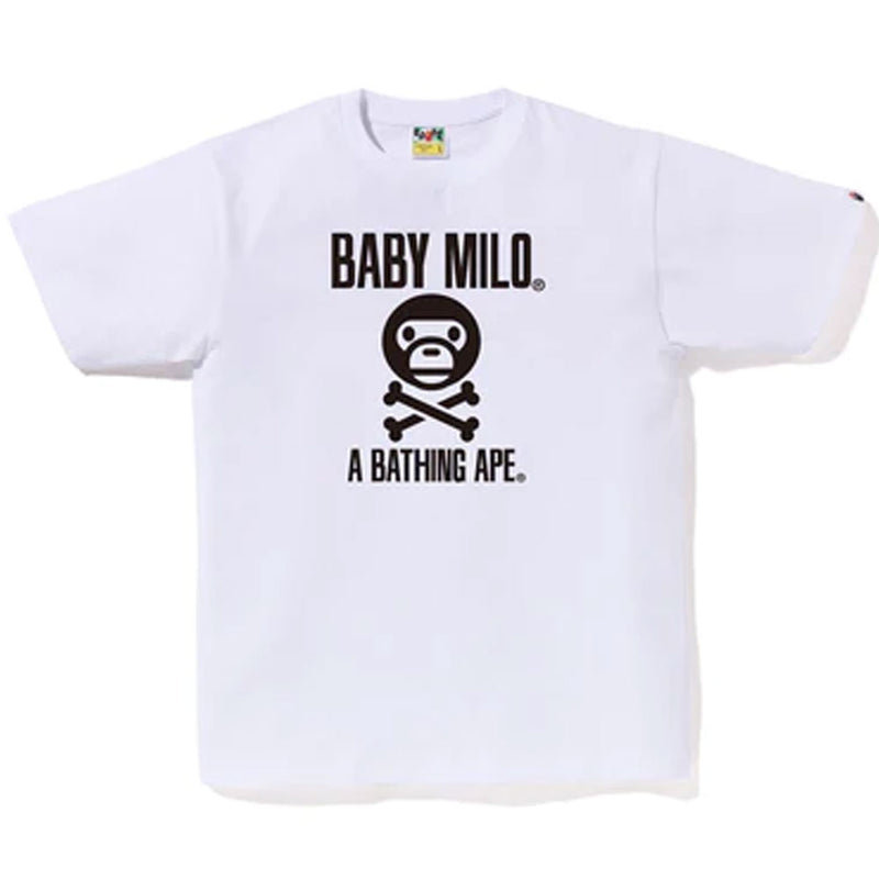 A BATHING APE MILO CROSSBONE TEE