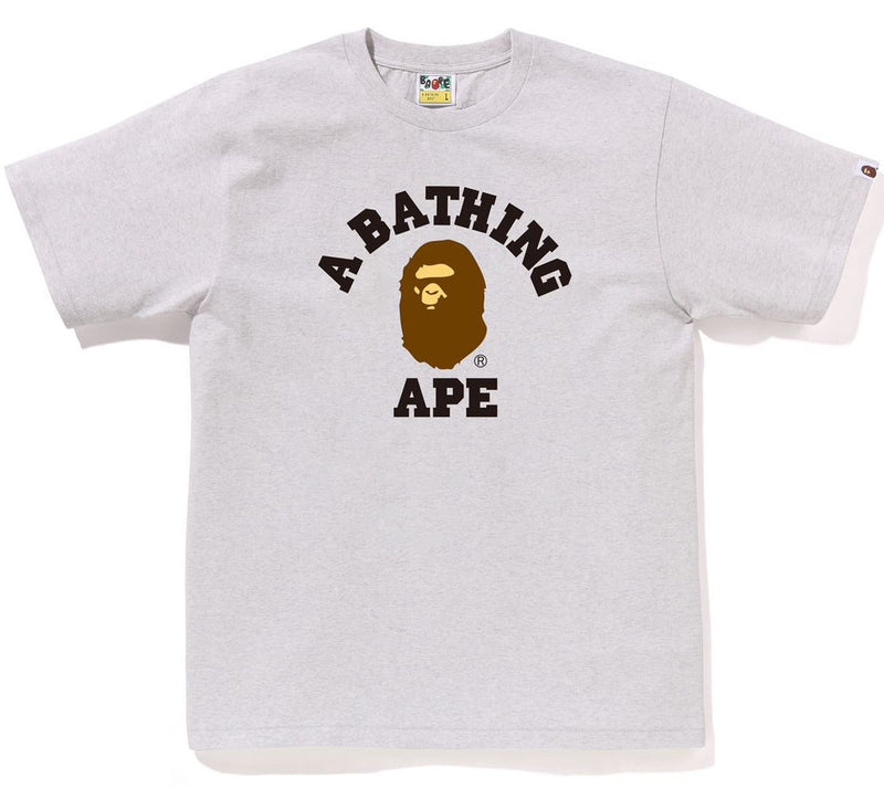 A BATHING APE COLLEGE TEE