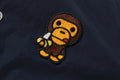A BATHING APE BAPE KIDS BABY MILO VARSITY JACKET