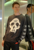 A BATHING APE BAPE x SAINT MXXXXXX SKULL L/S TEE