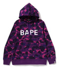 A BATHING APE COLOR CAMO BAPE PULLOVER HOODIE - happyjagabee store